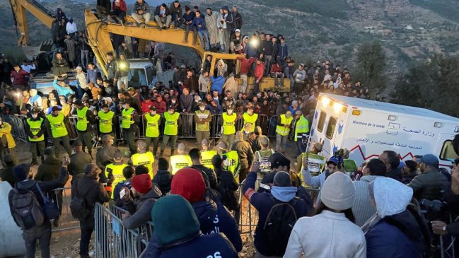   Rescatan sin vida al niño Rayan, atrapado cinco días al fondo de un pozo en Marruecos 