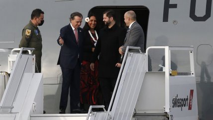   La llegada del Presidente Boric a Canadá para iniciar su gira internacional 