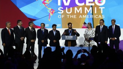   Presidente Boric participó en el CEO Summit de la Cumbre de Las Américas 