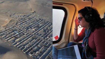  Ministra de Bienes Nacionales sobrevoló Arica para fiscalizar ocupaciones irregulares  