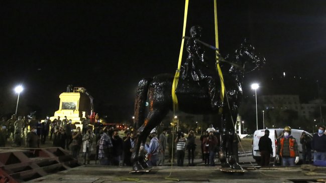  Monumento al general Baquedano fue reinstalado en el Museo Histórico y Militar  