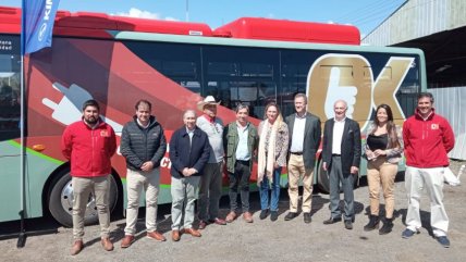   Lanzan recorrido con buses eléctricos entre Santiago y Colina 