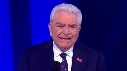   Don Francisco en tono de despedida: Tuve el privilegio de participar en la Teletón por 44 años 