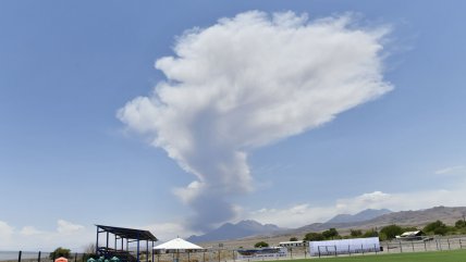  La medidas preventivas por la actividad del volcán Láscar en San Pedro de Atacama  