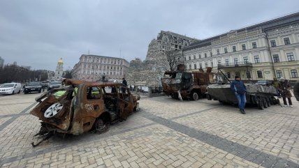  La población ucraniana mantiene la moral alta a un año de la invasión rusa  