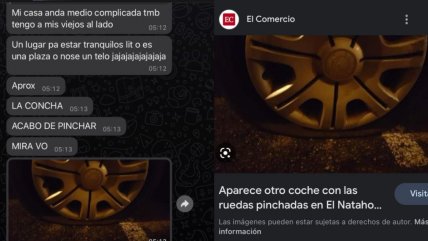   Lo pillaron: Dijo que se le pinchó rueda para evitar cita, pero sacó la foto de Google 