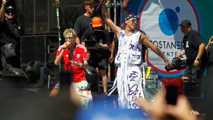  Pailita invitó a Marcianeke a cantar en Lollapalooza  