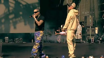  Pailita apareció en show de Young Cister en Lollapalooza 2023  