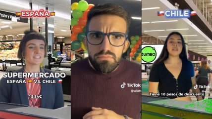  Tiktoker español compara procesos de pago de Chile con los de su país: 