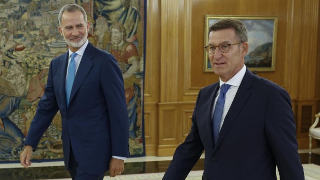  Felipe VI propuso al conservador Alberto Núñez Feijóo para presidir el Gobierno  