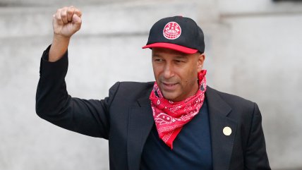   Tom Morello llegó a La Moneda para los actos por los 50 años del golpe 