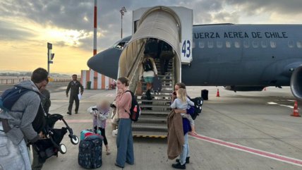   Turista chilena confirmada en vuelo de repatriación: 