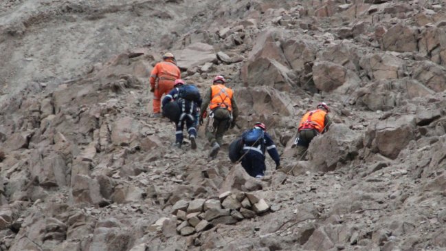  Derrumbe en mina de Taltal dejó un fallecido y un herido  