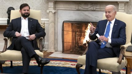   Bilateral en EEUU: Boric dijo a Biden que es 