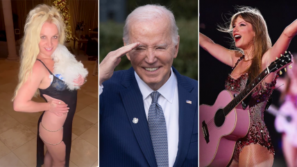   Biden confundió a Taylor Swift con Britney Spears 