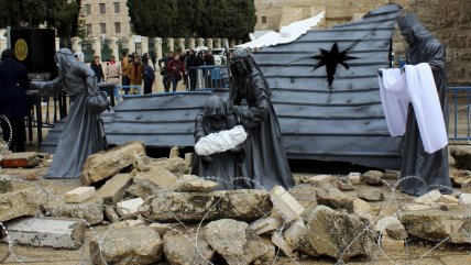  Navidad en guerra: Belén suspende celebraciones y Ucrania rompe tradición rusa  