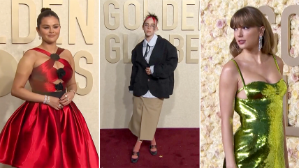   Globos de Oro: Los looks más llamativos de la alfombra roja 2024 