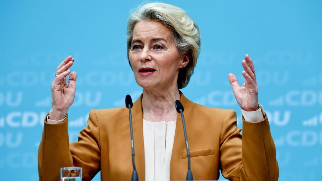   Von der Leyen ve en Chile un modelo para diversificar materias primas en la UE 