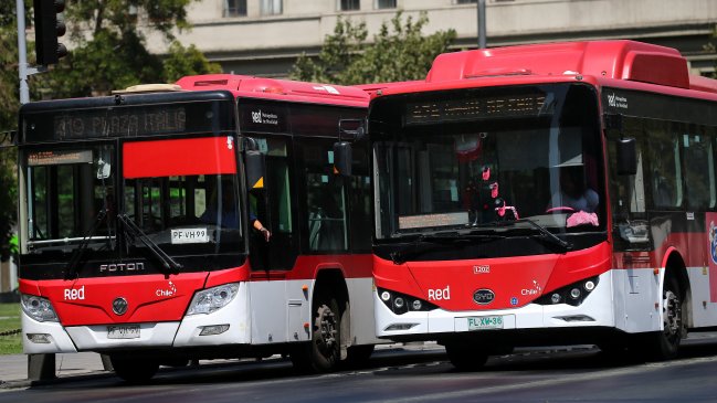  Choferes de buses RED bajaron el paro del 