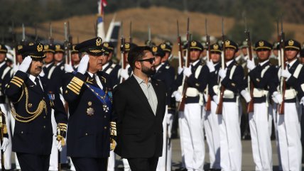  Presidente Boric encabezó la ceremonia de aniversario de la FACh  