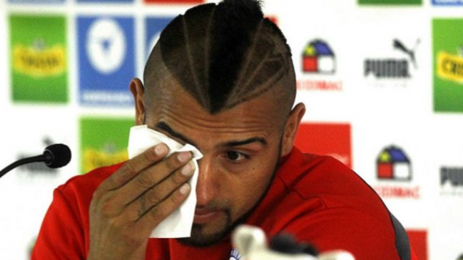   Las turbulencias que generó el accidente de Arturo Vidal en la Copa América de 2015 