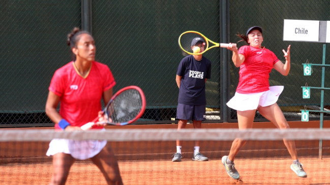   Chile sufrió una dura derrota ante Argentina en la cuarta fecha de la Billie Jean King Cup 