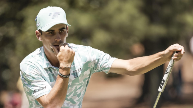   Joaquín Niemann mejoró en la tercera ronda del Masters de Augusta 