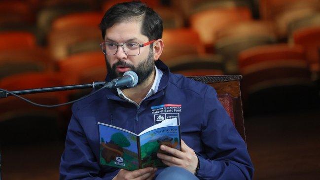  Boric plantea escribir literatura de ficción luego de dejar la Presidencia  