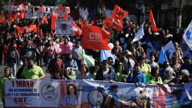   Primero de Mayo: CUT llamó a sumarse a marcha por 