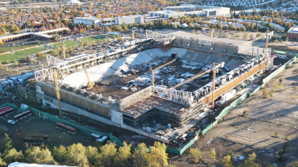   Gerente de Cruzados y el nuevo estadio: Estamos a punto de llegar al 70 por ciento de la obra 