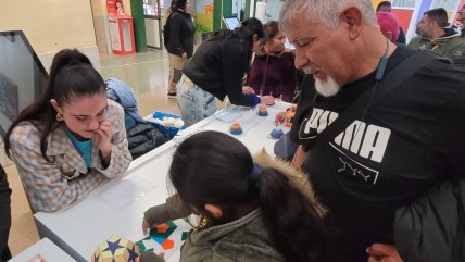   La ciencia interactiva sorprendió a los niños en el Hospital Calvo Mackenna 