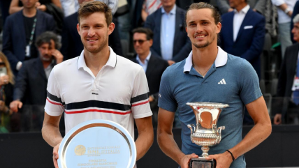   La histórica final de Jarry y Zverev en el Foro Itálico de Roma 