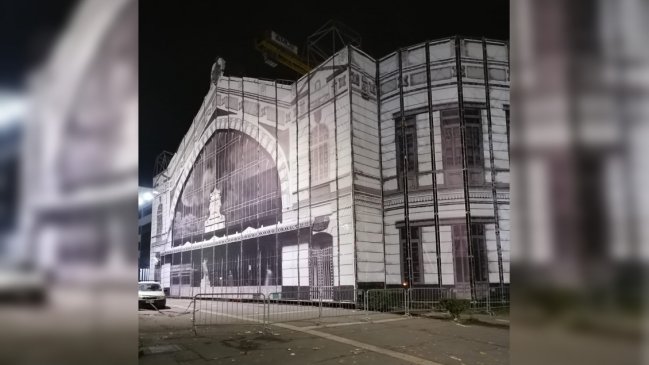   Día de los Patrimonios: Volvió la extinta Estación Pirque de la Plaza Baquedano 