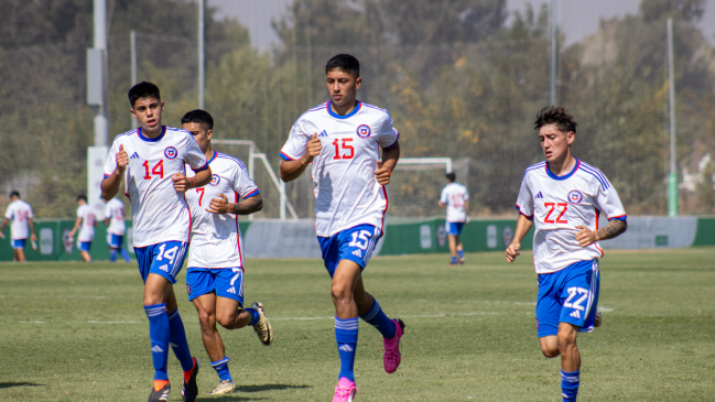   Federación de Chile anunció amistosos para La Roja Sub 20 de cara al Mundial de 2025 