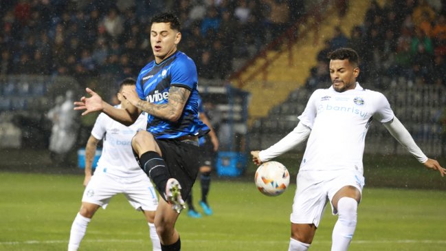  Huachipato perdió ante Gremio en la Libertadores  