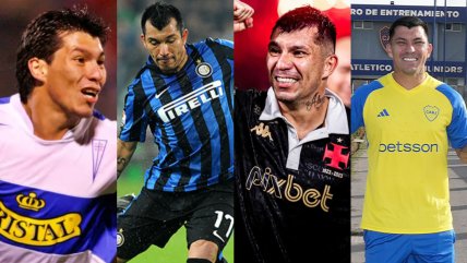   Vuelve a Boca Juniors: Las camisetas que ha defendido Gary Medel en su carrera 