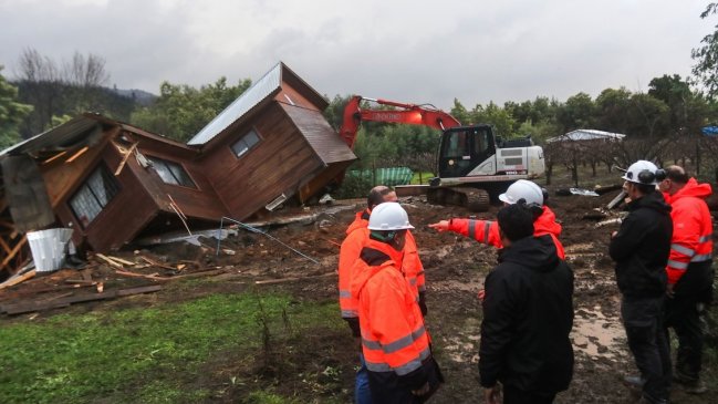   Gobierno informó que hay más de 11 mil personas damnificadas tras sistema frontal 