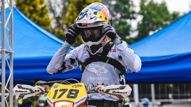   Benjamín Herrera se acerca a los mejores en el Campeonato del Mundo FIM EnduroGP 