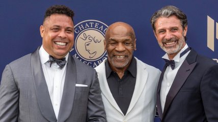   Ronaldo y Mike Tyson acapararon miradas en evento de caridad en Francia 