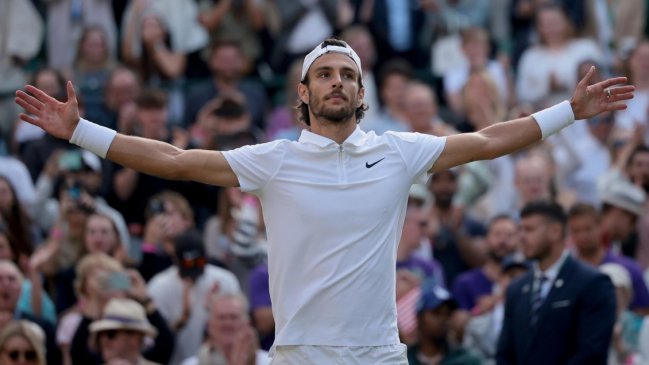   Musetti frenó el ímpetu de Fritz y se citó con Djokovic en semifinales de Wimbledon 