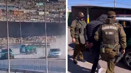   Persecución tras robo de vehículo terminó con dos detenidos en Alto Hospicio 