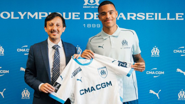   Olympique de Marsella anunció el fichaje de Mason Greenwood 