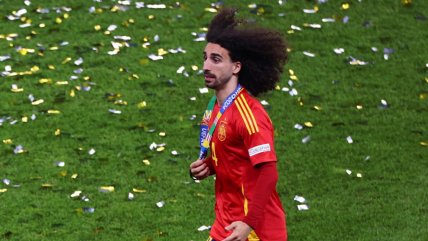   Marc Cucurella cumplió promesa y cambió de look tras la Eurocopa 