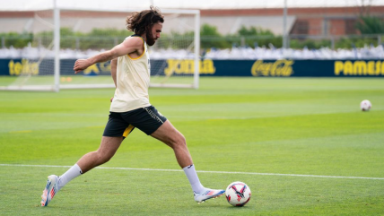   Ben Brereton sumó una nueva jornada de trabajos en la pretemporada de Villarreal 