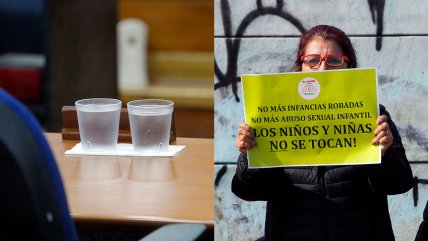   Sentencia se leyó sin Eduardo Macaya en el tribunal y con protesta en las afueras 