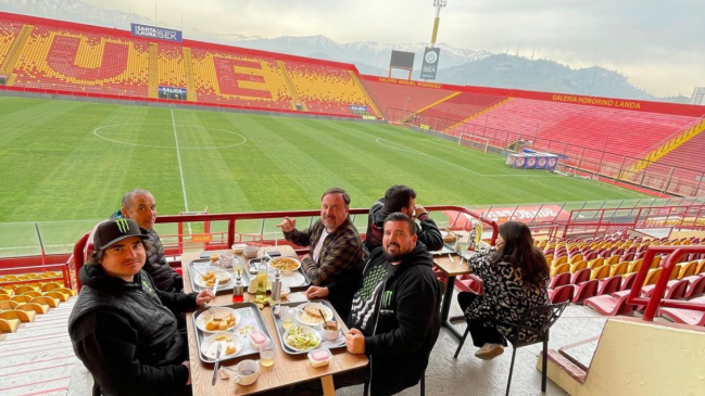   Con vista a la cancha: Unión Española se luce con restaurant en el Santa Laura 