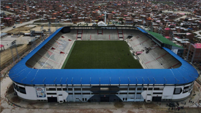   Se autorizó el estadio de El Alto para que Bolivia juegue de local en las Clasificatorias 