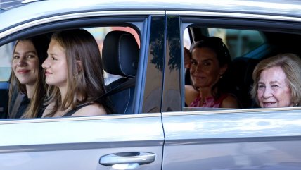  Princesa Leonor aprendió a manejar y sacó a pasear a las reinas Letizia y Sofía  