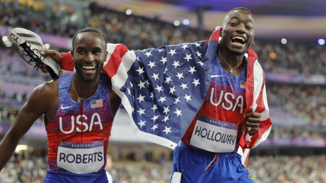   Grant Holloway se impuso con el oro en los 110 metros vallas de París 2024 