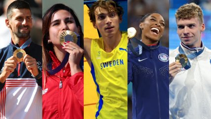   Las estrellas que brillaron en los Juegos Olímpicos de París 2024 